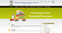 Desktop Screenshot of iipsindia.org